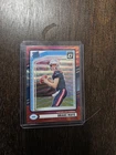2024 Panini Donruss - Rated Rookie Drake Maye #379 Optic Preview Red Wave Prizm