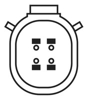 1X Bosch 0 258 010 246 Lambdasonde FüR Ford Ford Asia/Oceania