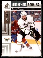 2011-12 SP Game Used Tomas Vincour RC RC /699 #125