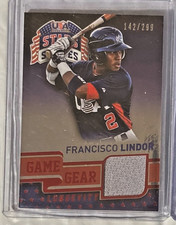 2015 USA BASEBALL STARS & STRIPES GAME GEAR #38 FRANCISCO LINDOR JERSEY 142/299
