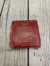 WM Kraft Co Vintage Chromatic Pitch Pipe Instrument THE MASTER KEY A-440 13 Keys