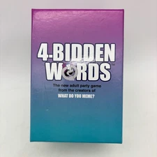 4 Bidden Words COMPLETE What Do You Meme 2018 Cards Forbidden Party