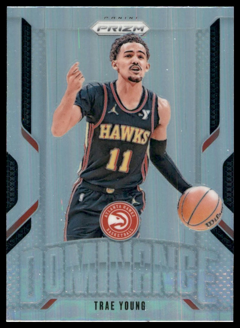 2024-25 Panini Prizm Trae Young Dominance Prizms Silver #20
