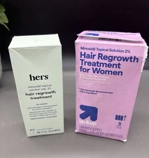 Up & Up Hair Regrowth Treatment for Women (3) 2fl oz 3 Month Plus Hers Treatment
