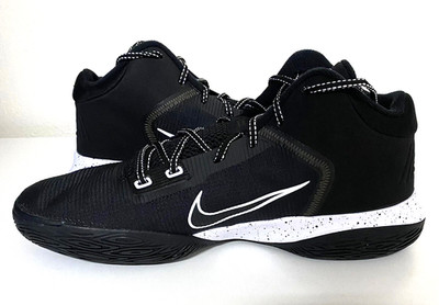 Nike Kyrie Flytrap IV 4 Black White Metallic Mens Sz 8  CT1972-001 NEW!!!