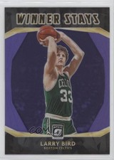 2020-21 Panini Donruss Optic Winner Stays Purple Prizm Larry Bird #19 HOF 0zc5