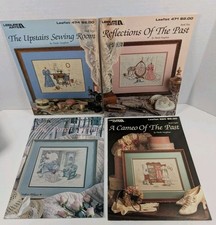 Cross Stitch Lot 4 Leaflets Pattern Paula Vau...