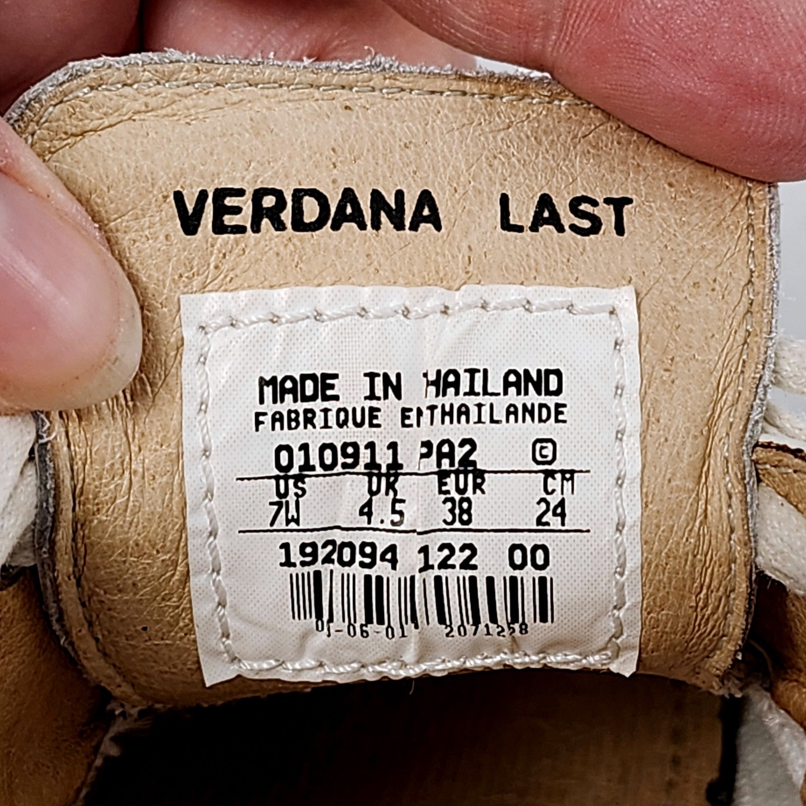 Nike Air Comfort Verdana Last Golf Shoes Womens 7W Saddle Leather Soft Spikes thumbnail 7