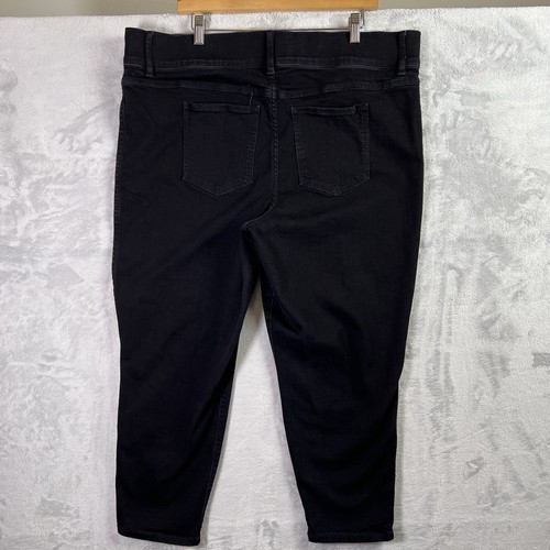 SPANX Jeans Women's 3X Stretchy Comfort FLAW* Pull On Dark Wash Classic - Picture 13 of 17