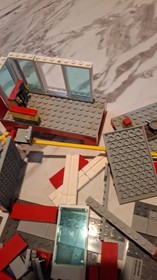 LEGO City Fire Set 60004 Fire Station inComplete Fireman Rescue Fire Truck