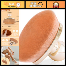 Extra Large Body Makeup Brush for Self Tanner - 115mm Oval Kabuki Brush, Vegan F