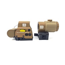 G43  558 Tactical Red Green Dot Clone 3X Sight Magnifier With 20mm QD Mount