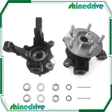 2Pcs Front Steering Knuckle & Wheel Hub Bearing for 2007 2008-2012 Dodge Caliber