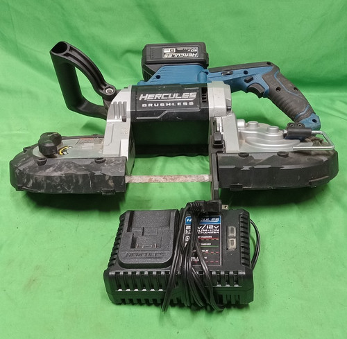 Hercules HCB79B 20V 5" Variable Speed Band Saw Set w/ 5Ah Battery & HC04 Charger