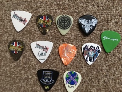 Judas Priest/Hughes/Kiss picks- iron maiden metallics slayer bathory