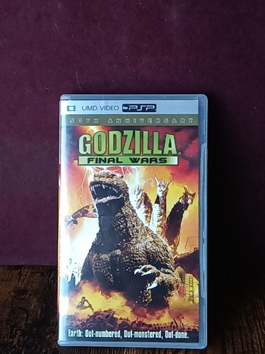 Sony PlayStation Portable PSP UMD Video Godzilla: Final Wars 50th Anniversary