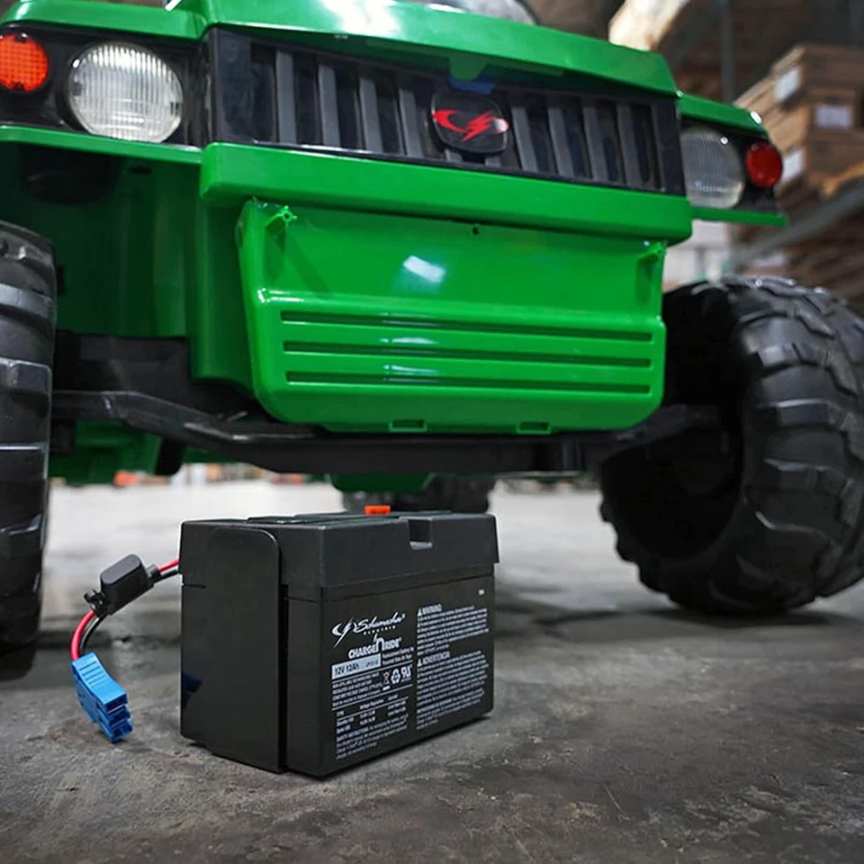 Batería eléctrica Schumacher 12V para montar en juguetes - TB4 12 amperios horas con... Foto 3 de 4