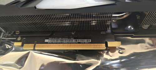Pour pièces carte graphique MSI GeForce RTX 2080 Gaming x Trio 8 Go GDDR6 CIB - Photo 3/13