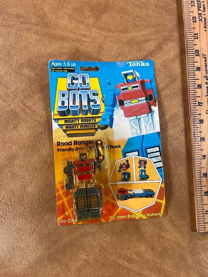 GO-BOTS ROAD RANGER MOC TONKA DIE-CAST METAL VINTAGE 1985 - Image 2 of 4