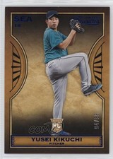 2019 Panini Chronicles Timeless Treasures Blue 94/99 Yusei Kikuchi #6 zg6