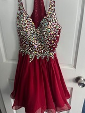 homecoming dress red