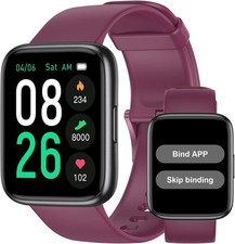 Pedometer Watch Senior Friendly No App/Phone Required, Waterproof Fitness Tracke