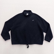 Nike Therma Fit Fuzzy Sherpa Fleece Women's Pullover Sweatshirt Size XL