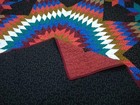 King  size  machine pieced and quilted  Patchwork quilt#148BR — photo 6