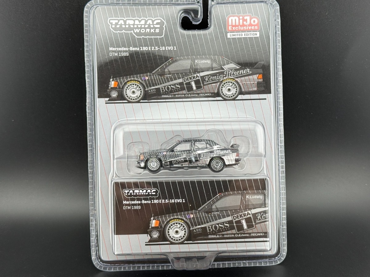 Tarmac Works Mercedes-Benz 190 E 2.5-16 EVO 1 DTM 1989 Klaus