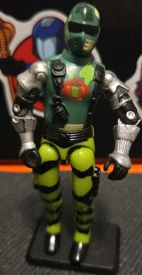 GI Joe Black Major Snake Eyes Custom Big Nasty Mashup