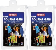 Tourna Grip 10 XL Grips, 99 cm x 29 mm - Blue 2-Pack 