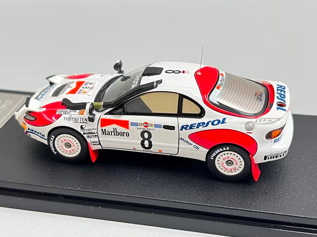 1:43 HPI 8004 Toyota Celica Turbo 4WD Safari 1992 #8 Marlboro