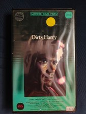 DIRTY HARRY 1981 VHS starring Clint Eastwood - Hard to Find Green Clamshell