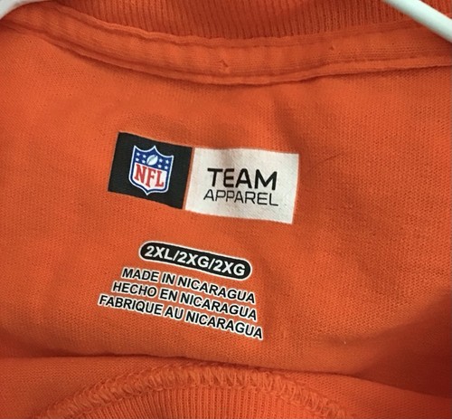 NFL Team Apparel Mens Cincinnati Bengals Orange T-shirt Size 2XL NWOT  - Bild 3 von 3