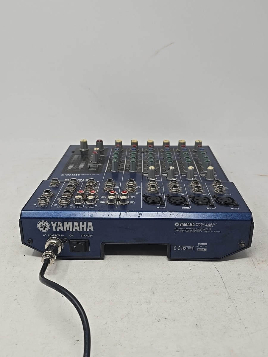 配信機器・PA機器・レコーディング機器 YAMAHA MIXING CONSOLE MG10/2 Yamaha MG10/2 10 Channel Stereo Mixing Console Mixer With Power