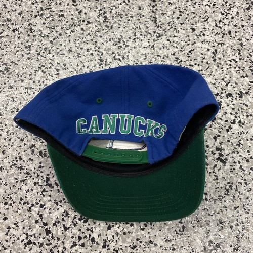 Vintage American Needle Vancouver Canucks Snapback Cap Hat Vintage Hockey NHL - Picture 3 of 7
