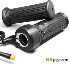 Full Twist Throttle Electric Bike Ebike Right Hand 3Pin Bike Grip Twist Throttle