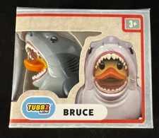Mini Tubbz - Bruce - Jaws - Rubber Duck - Approx 2" High
