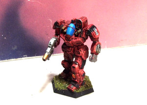 BATTLETECH BATTLEMASTER MECH [HOUSE KURITA] (CATALYST, PLASTIC, PAINTED)