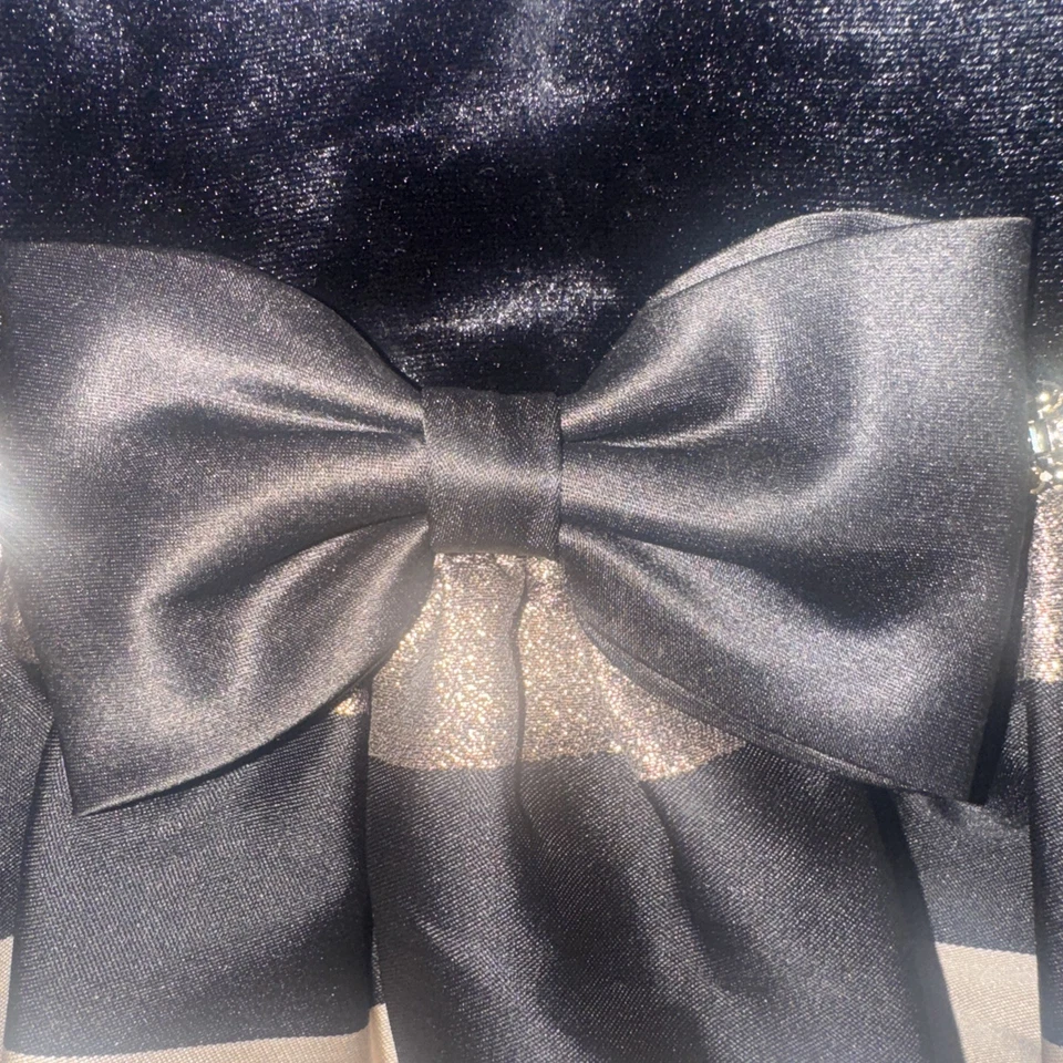 Платье для девочек с заклепками American Princess бархат и драгоценности - наряд Pageant размер 10 - Изображение 4 из 4