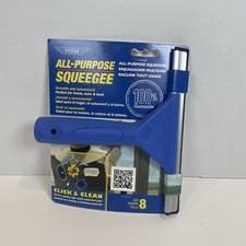 Window Squeegee Compact and Effective 8-Inch - Silicone Blade for Easy Cleaning