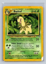 Bayleef 28/111 Uncommon Neo Genesis Pokemon Unlimited Damaged on eBay