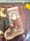 Something Special Cross Stitch Merry Christmas Stocking Kit Country Santa 50754 — photo 2