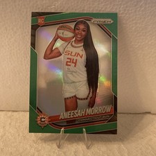 2025 Panini Prizm WNBA Aneesah Morrow Green Prizm Image Variation Rookie Card