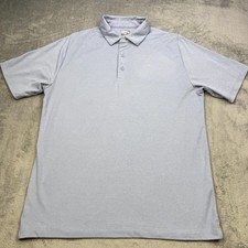 Callaway Polo Shirt Mens Medium Blue Opti-Dri Swing Tech Golf Performance