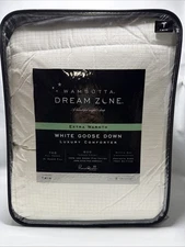 NEW Wamsutta Dream Zone Goose Down Oversized Comforter 700 fill TWIN Extra Warm