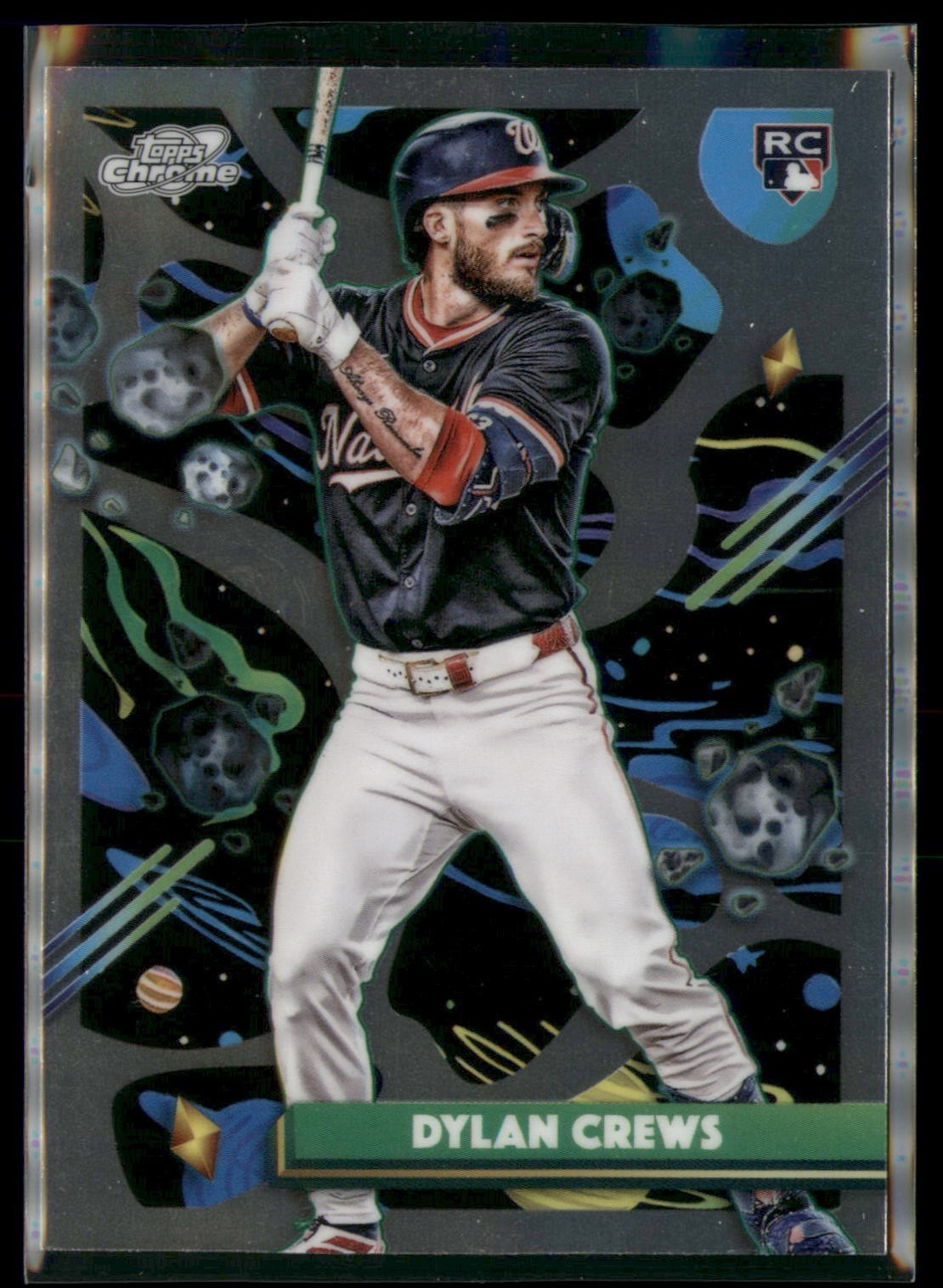 2025 Topps Cosmic Chrome Rookie Dylan Crews #194 (RC) WAS Nationals