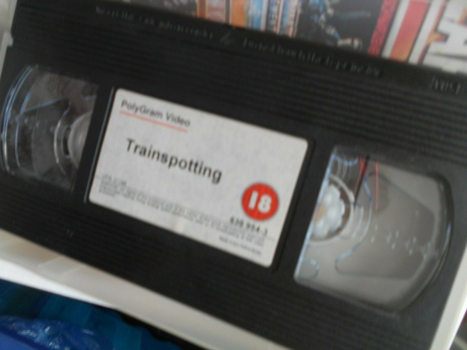 Trainspotting VHS Video Tape PAL 1996 Danny Boyle Ewan McGregor