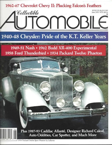 American cars, defunct, covers/articles Collectible Automobile Mag.-Your choice - Imagen 7 de 25