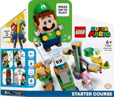 Lego 71387 Super Mario Lego Luigi and Bowhan Starters Set